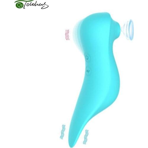 Clit Sucker Vagina Sucking Vibrator Clitoris Stimulator Blowjob Oral Nipple Sex Toys for Adult Women Masturbator Erotic Products