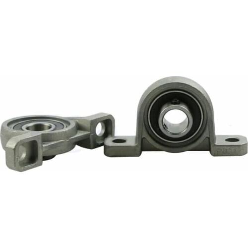 Zinc Alloy Diameter 12mm Bore Ball Bearing Pillow Block Mounted Support 2pcs Horizontal Vertical Lead Screw Support