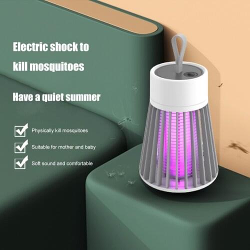 Electric Shock Type Mosquito Repellent Photocatalyst Portable USB LED Lamp For Mosquito Insect Kill Home Pest Control Repellent