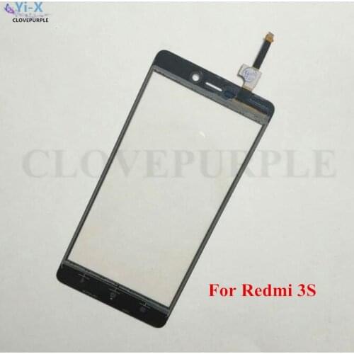 1PC Touch Screen Panel Replacement Parts For Xiaomi Redmi 3/3S 3 S Front Glass Touchscreen Digitizer Sensor