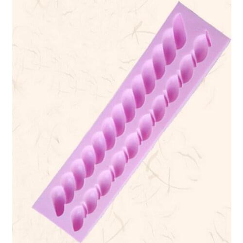 DIY Silicone Mold Niusheng Rope Fondant Fondant Cake Mold Silicone Mold ChocolateA838