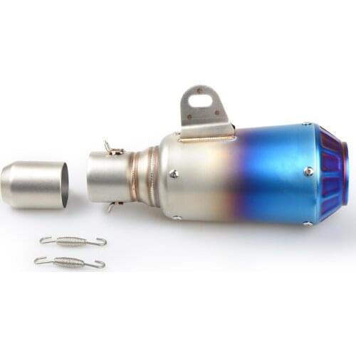 36-51MM Universal Motorcycle Exhaust Pipe Modified Exhaust Pipe for HONDA CB190 XADV 750 XRV750 L-Y AFRICA TWIN CBR900RR CBR600