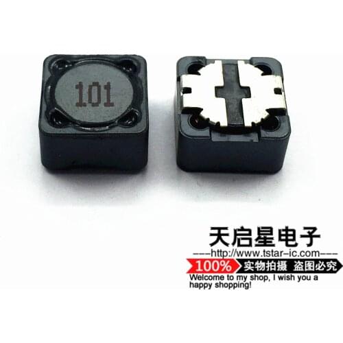 20pcs/Power inductors CDRH74 100UH 0.6A Shielding SWRH0704B-101MT 7*7*4MM