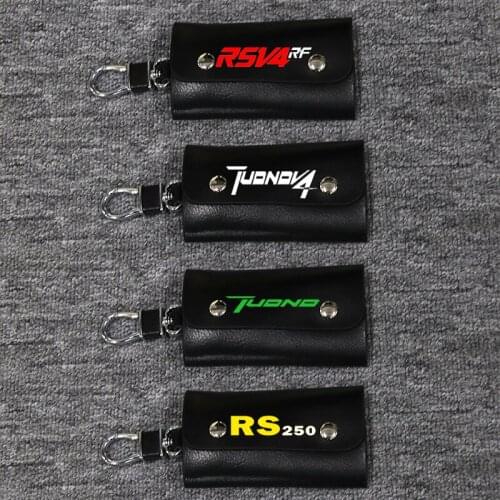 3D Key Holder Chain Collection Keychain for Aprilia RSV4 RF TUONO V4 1100RR/Fabbrica TUONO/R RS250 Motorcycle Badge Keyring
