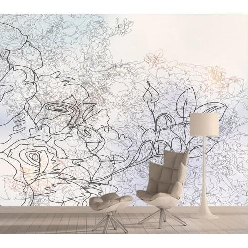 Rose 3d Wallpapers for Living Room Bedroom Floral Wall Paper Papers Home Decor Mural Walls Wallpaper Peel and Stick Contact Roll