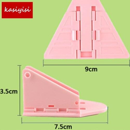 4Pcs/lot Baby Security Cabinet Lock Multi Function Plastic Lock Kids Slide Door Locker Safety Cabinet Lock