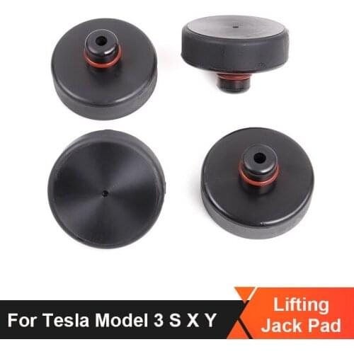 4pcs Car Jack Lift Adapter for Tesla Model 3 S X Y Auto Repair Lifting Rubber Tool
