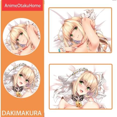 Anime Fate/EXTRA Nero Fate/Grand Order Anastasia Nikolaevna Romanova Pillow Cover Hugging Pillowcase Otaku Bedding Dakimakura