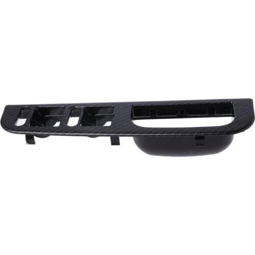 Car Vehicle Window Switch Control Panel Trim Driver Side the left-hand drive 3B1 867 171 E Carbon Tone ABS Durable, prevent