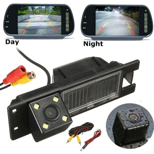 Car HD 4LED Rear View Backup Camera Reverse Camera for Opel Astra H J Corsa Meriva Zafira Insignia FIAT Buick Regal
