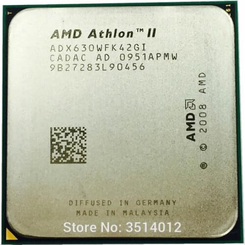 AMD Athlon II X4 630 2.8 GHz Quad-Core CPU Processor ADX630WFK42GI/ADX630WFK42GM Socket AM3