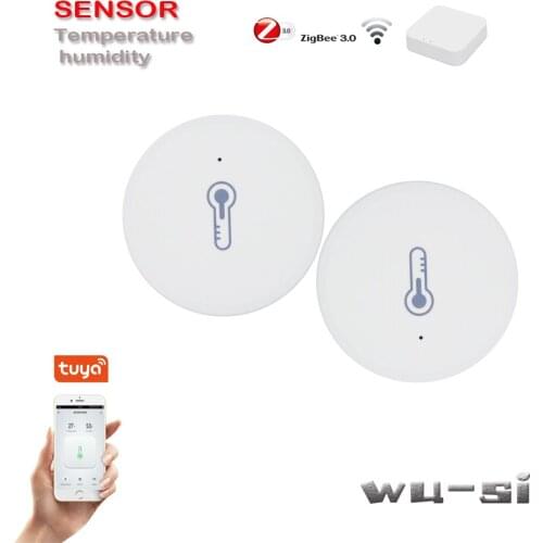 Tuya zigbee Home Temperature Humidity Sensor Automation Wireless Devices Alarm System