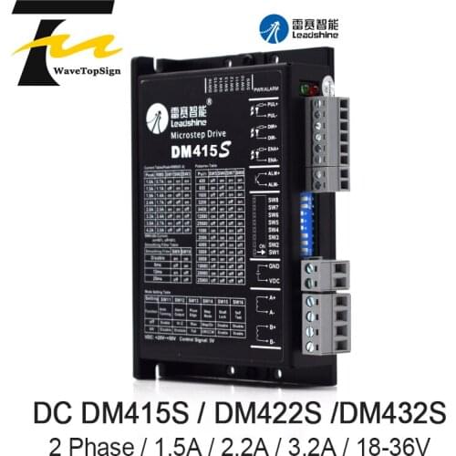 Leadshine 2Phase Stepper Motor Driver DM415S DM422S DM432S Supply Voltage 18-36VDC Current 1.5A 2.2A 3.2A