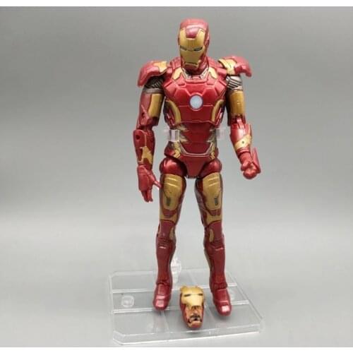 ML Legends Avenger Iron-Man Mark MK 43 Armor With Stand 6" Action Figure Loose