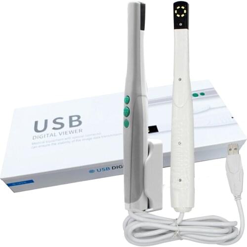 USB Intraoral Camera Dental Mouth Endoscope Scanner Connect to Phone and Computer