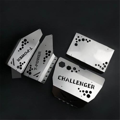 Metal Car Body Armor Set Anti-collision Protective Armor Guard Shell for RC Model Car 1/6 Rear Straight Bridge Short Card