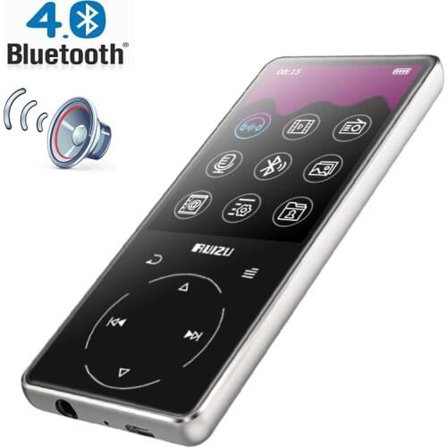 New Metal Bluetooth MP4 player Bulit-in Speaker with FM radio voice recorder e-book Portable Lossless Sound Video player walkman