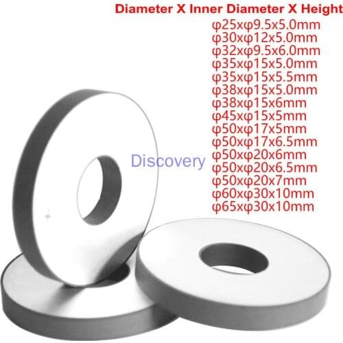 Piezoelectric Ceramic Ring Piezoelectric Element Ultrasonic Oscillator Change Energy Ultrasonic Cleaning Buzz Tablet Beauty Chip