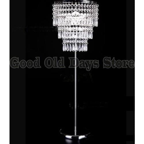 3 tiers Crystal Table Centerpiece Flower Stand Wedding chandelier road leads 100cm Tall