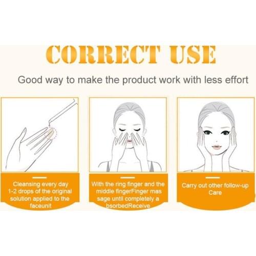 Skin Care Products Vitamin C Essence VC Hyaluronic Essence Firming Moisturizing, Spots Acid Fine Lines Fades Skin Moist And E9X8