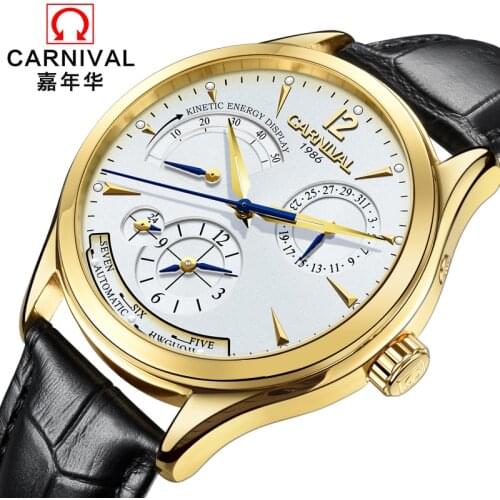 Luxury brand Men Wrist watch men Unique Design Style Automatic mechanical Watches Switzerland Carnival Famous Brand clock reloj