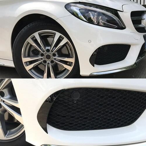 For Mercedes Benz C-class W205 15-18 Front Bar Wind Knife, Surrounded By Front Wind Knife, Modified Decorative Sticker