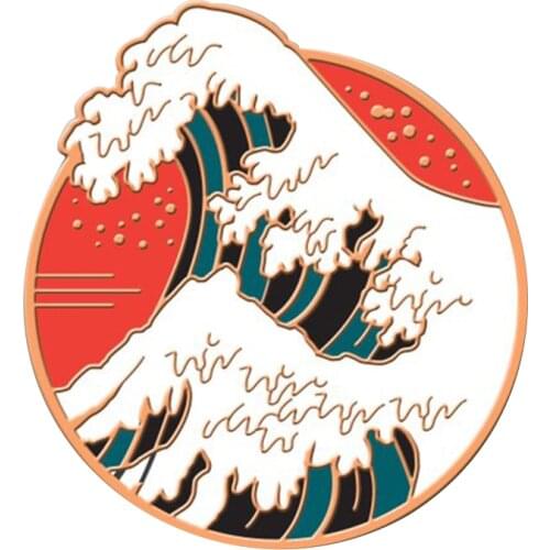 WAVE Enamel Pin