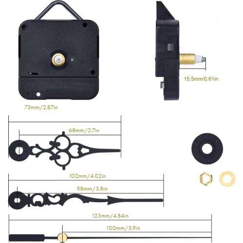 High Torque Quartz Clock Replacement Movement DIY Clock Movement Kits For Clock Repair Replacement Parts Accessories