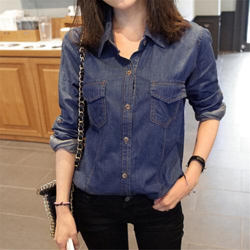 Who Minds Womens Denim Shirts