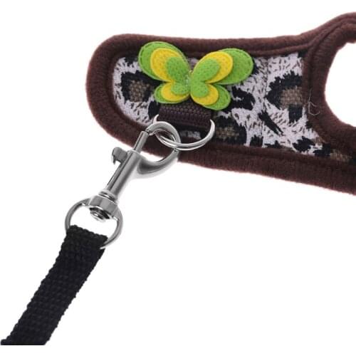 Hamster Harness Vest Adjustable Leash Set for Guinea Pig Chinchilla Mice Rat Ferret Small Animal Accessories