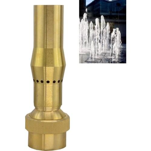 1.5" brass jet fountain nozzle,foam fountain nozzle,Aerated Bubble nozzle,bubble bubbling fountain,music fountain