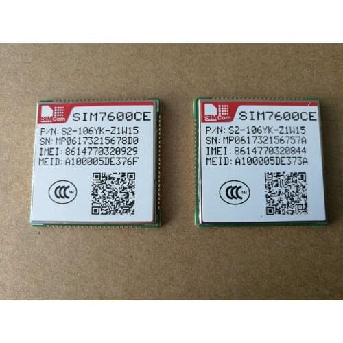 2PCS/LOT SIM7600CE SIMCOM LCC SMT TYPE LTE-TDD/LTE-FDD/HSPA+/TD-SCDMA 100% New&Original JINYUSHI stock