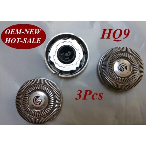 3pcs HQ9 Replacement Head razor blade for philips electric Shaver HQ9100 HQ9140 HQ9160 HQ9170 HQ9020 HQ9070 HQ9080 HQ9090 HQ9161