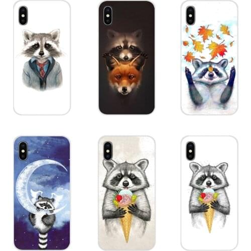 Accessories Phone Shell Covers raccoon Unique Design For Samsung Galaxy A3 A5 A7 A9 A8 Star A6 Plus 2018 2015 2016 2017