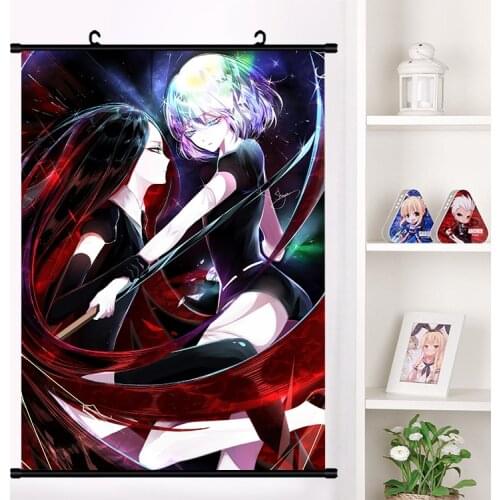 Anime Land of the Lustrous Houseki No Kuni Phosphophyllite Diamond Wall Scroll Poster Wall Hanging Poster Home Decor Collect Art