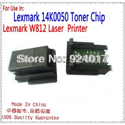 For Lexmark 14K0050 812 Toner Chip,For Lexmark W812 W812tn W812DTN Laser Printer,For Lexmark 812 W812 W812 Toner Cartridge Chip