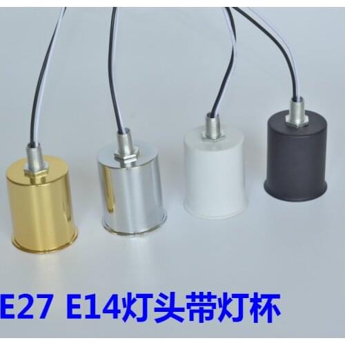 E14 E27 socket high temperature ceramic small screw lamp holder for Ceiling lamp wall lamp chandeliers DIY lighting accessories