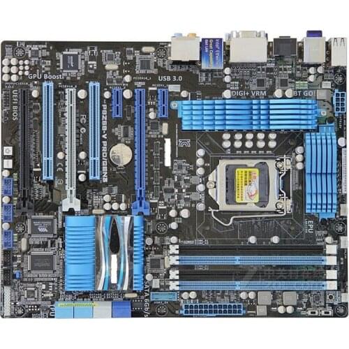 Desktop Motherboard Asus P8Z68-V PRO/GEN3 Z68 Socket LGA 1155 i3 i5 i7 DDR3 32G SATA3 USB3.0 ATX mainboard