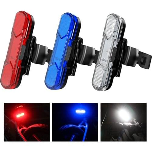30lumens Bike Rotating Taillight Night Cycling Bike Taillight USB Rechargeable Waterproof Shockproof Rear Lamp Bicycle Accessory