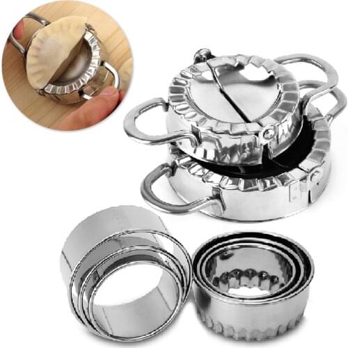 Dumpling Mold Household Dumpling Wrapper Cutter Making Machine Cooking Pastry Tool Kitchen Accessory Labor Saving Jiaozi Tool