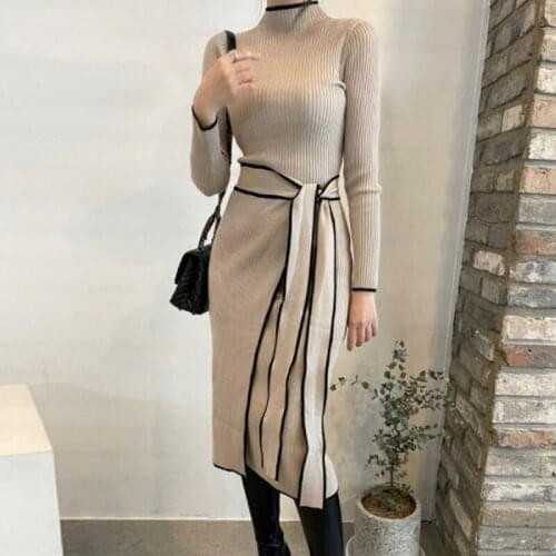 ICCLEK Fashionable Knitted Dresses
