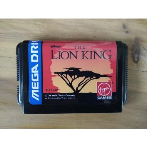 MD Game : THE LION KING ( Japan Version!! )