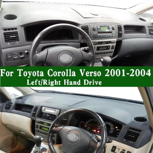 Fits Toyota Corolla Verso Spacio E12J ZZE122 CDE120 E12 2001 2002 2003 2004 Dashmat Dashboard Cover Pad Dash Mat Carpet Ornament