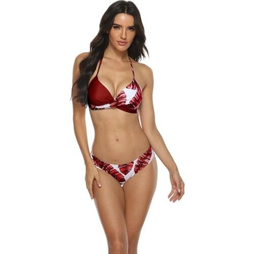 Swimming Suit For Women Two-Piece Suits Bikini Set Women Swimsuits Bath Clothing Free Swim With Pad Clothes Summer Wire Swimwear