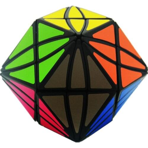 Lefun Colorful Black Eye Speed Magic Cube Stickerless Puzzle Game Cubes Educational Toys Gift for Children Adults