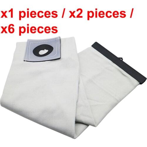 1 /2 /6 Pieces Dust Bags for Vacuum Cleaner Accessories Non-woven Washable Cycle Size Length 48cm Width 19cm Universal AF0902