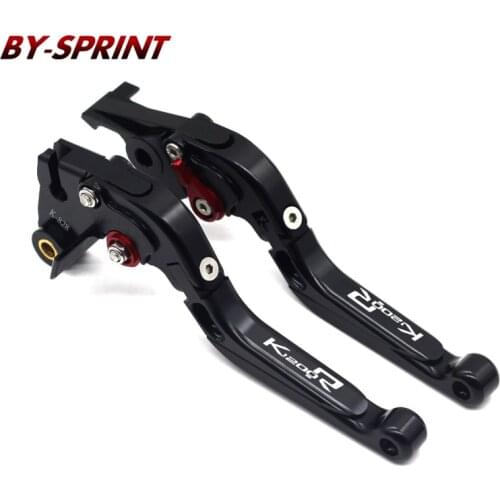 Motorcycle Folding Adjustable Extendable Brakes Handle Grips CNC Brakes Clutch Levers For BMW K1200R K1200 R k1200r 2005-2008