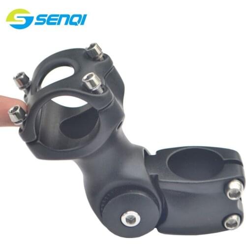 New In 2016 28.6*31.8*95mm Black Colour MTB BMX Angle Adjustable Riser Stem The Force Gooseneck Stem BSB007