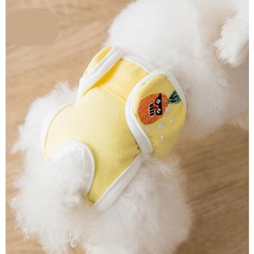 New Dog Diapers Physiological Pants Washable Female Dog Shorts Soft Girl Dogs Pants Pets Underwear Sanitary Panties