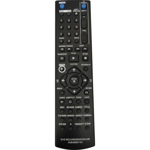 NEW AKB36097101 Replacement Remote control for LG DVD Recorder DVD VCR suitable for RC897T RC397HM
